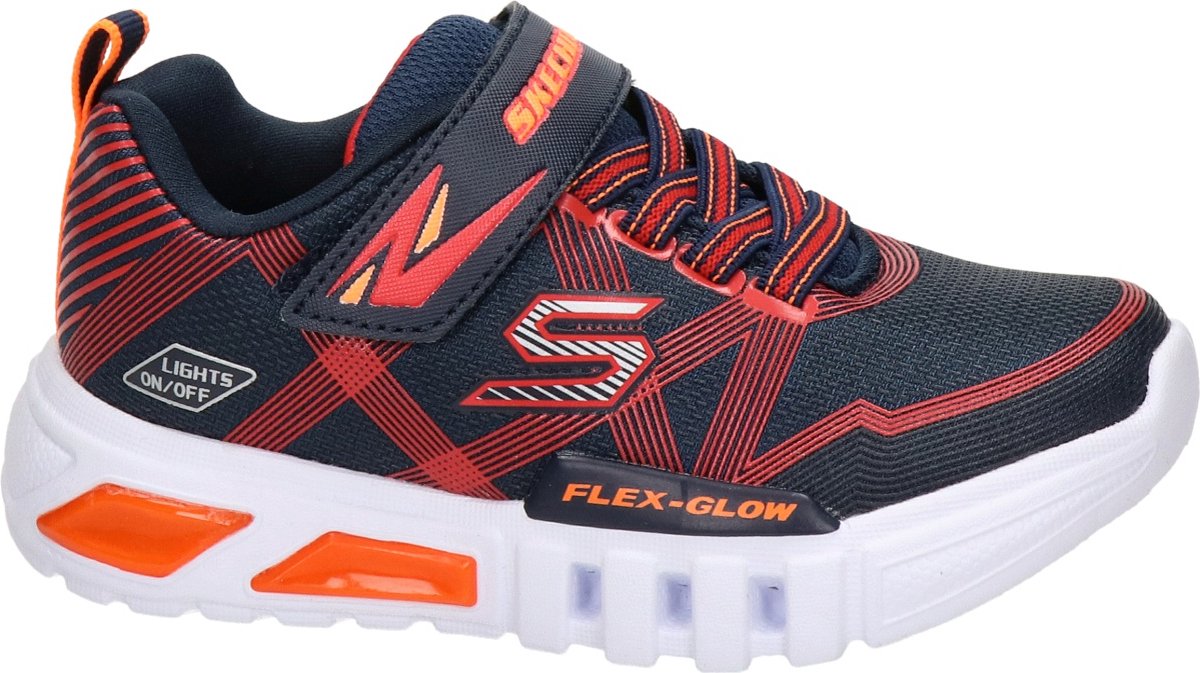 heel veel Defilé Farmacologie Skechers Flex Glow Jongens Sneakers - Blauw - Maat 27 | bol.com