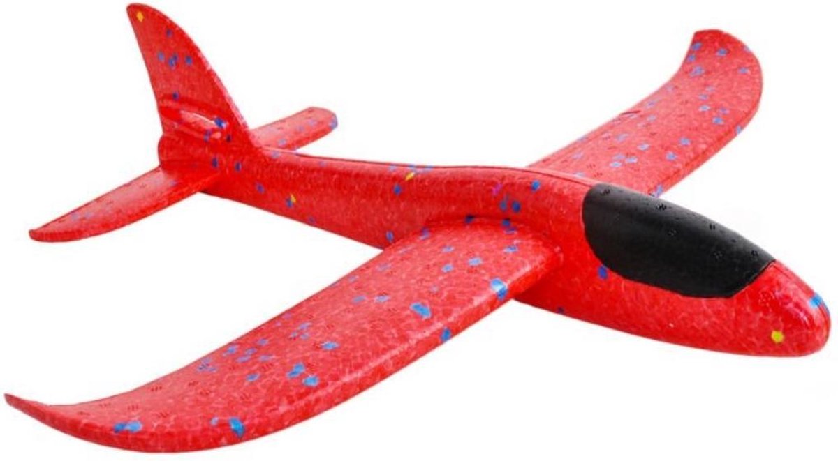 Planeur de mousse. Extra léger. rouge |avion jouet | enfants avion | Jouets...  | bol.com