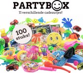 Uitdeelcadeautjes 100 STUKS - Traktatie Pinata vulling - Uitdeelbox - Kinderfeestje