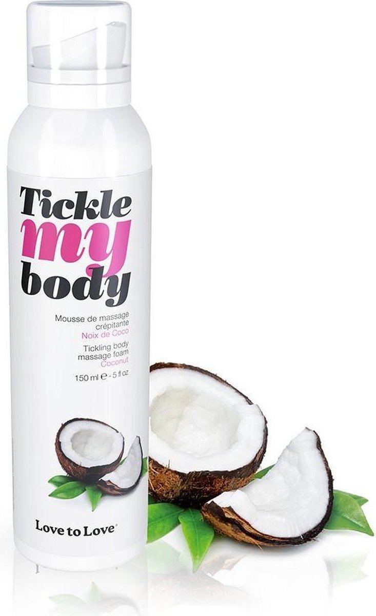 Goedkoopste Love to Love - Tickle My body - Massagemousse - Coconut