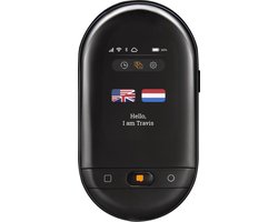 Travis touch Go - Snelle Twee-richtings Vertaalapparaat - 155 talen (online) + eSIM voor GRATIS online vertalingen in 80+ landen - Verbeterde offline vertalingen