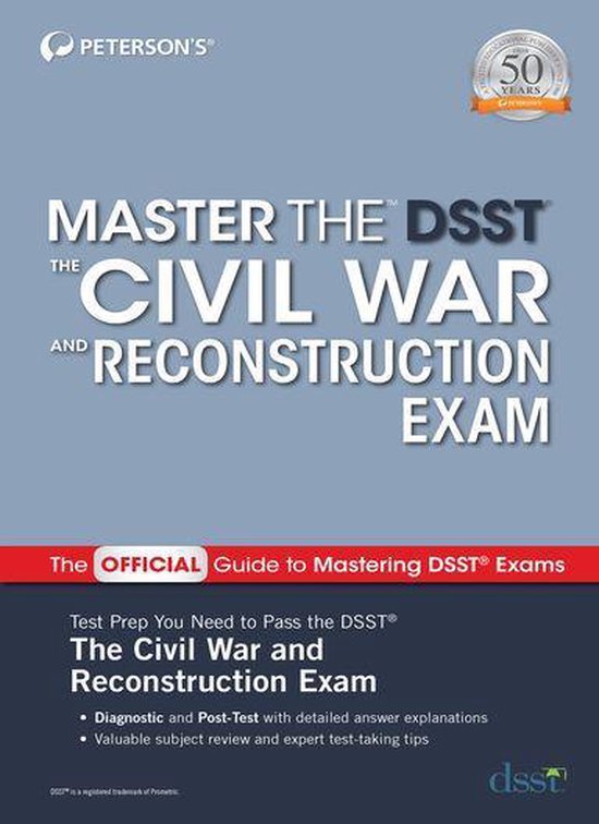 Master the DSST The Civil War and Reconstruction Exam - cover