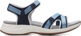 Clarks - Dames schoenen - Solan Drift - D - blauw - maat 6,5