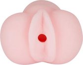 Mini Masturbator Vagina - Beige - Sextoys - Masturbators - Toys voor heren - Kunstvagina