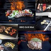 BBQ mat - Grill Mat - Ovenmat - 5 stuks - Anti-kleef - Hittebestendig - Herbruikbaar - Afwasbaar