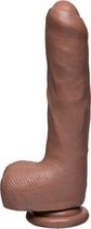 Bundle - The D - The Uncut D Realistische Dildo Met Balzak - 22 cm met glijmiddel