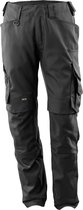 MASCOT® Adra HARDWEAR Broek met kniezakken 82-54 zwart