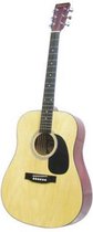 Phoenix 001 Gitaar Western Naturel 4/4-model Stalen snaren