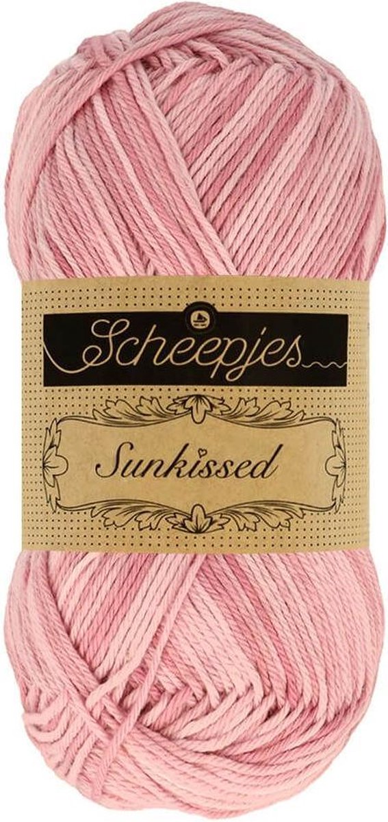 Scheepjes Sunkissed- 009 Strawberry Ice 5x50gr