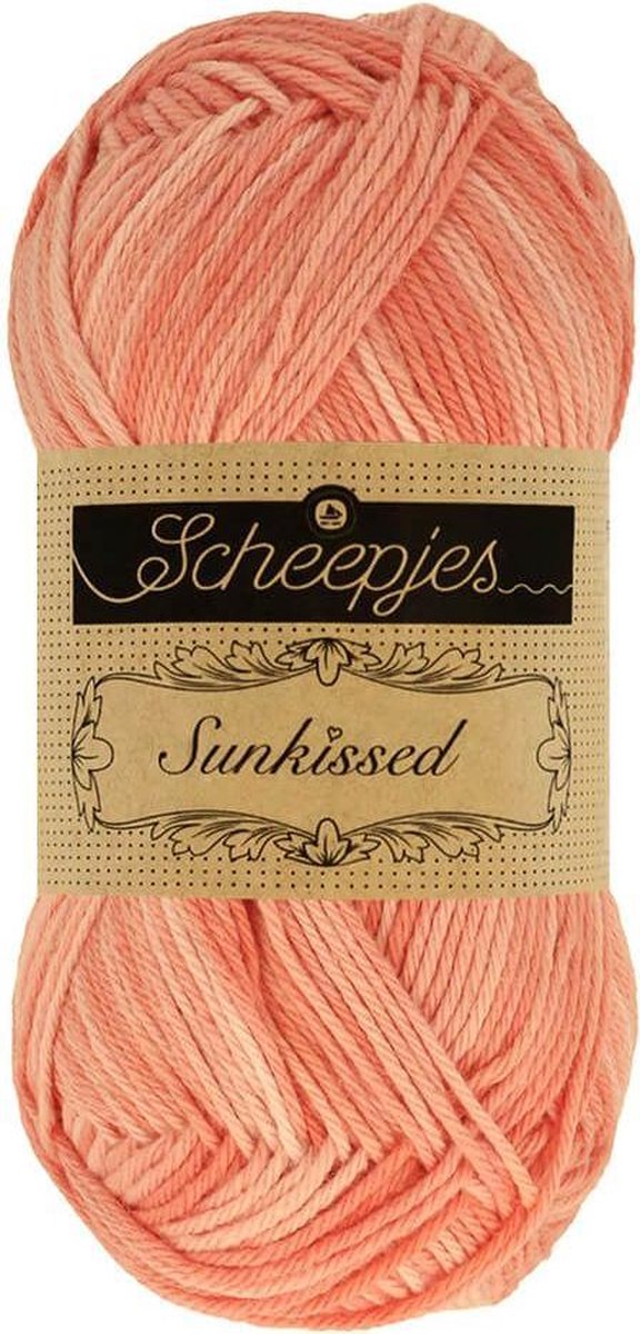 Scheepjes Sunkissed- 011 Peach Ice 5x50gr