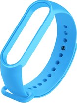 Band voor smartwatch Mi Band 3 y 4 - Vervanging - Horlogeband - Armband - Lichtblauw