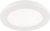 LED Plafondlamp - Nitron Camy - Opbouw Rond 10W - Spatwaterdicht IP44 - Dimbaar - Warm Wit 3000K - Mat Wit