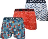 GIANVAGLIA® - Boxershort - HOLLAND - 3 Pack - Maat XL