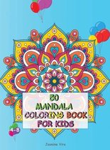 50 Mandala Coloring Book for Kids 4-8