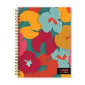 Cal 2022- Halftone Flowers Academic Year Planner