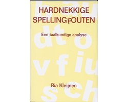 Omslag van Hardnekkige spellingfouten