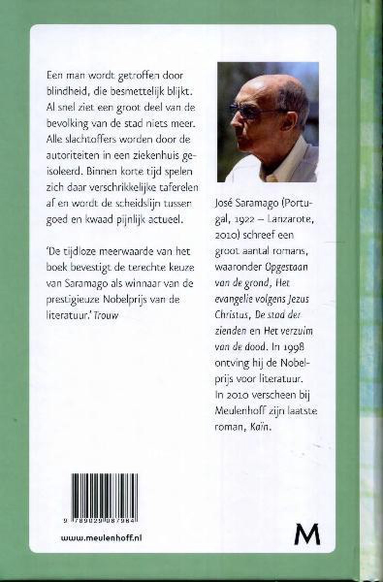 De Stad Der Blinden - back cover