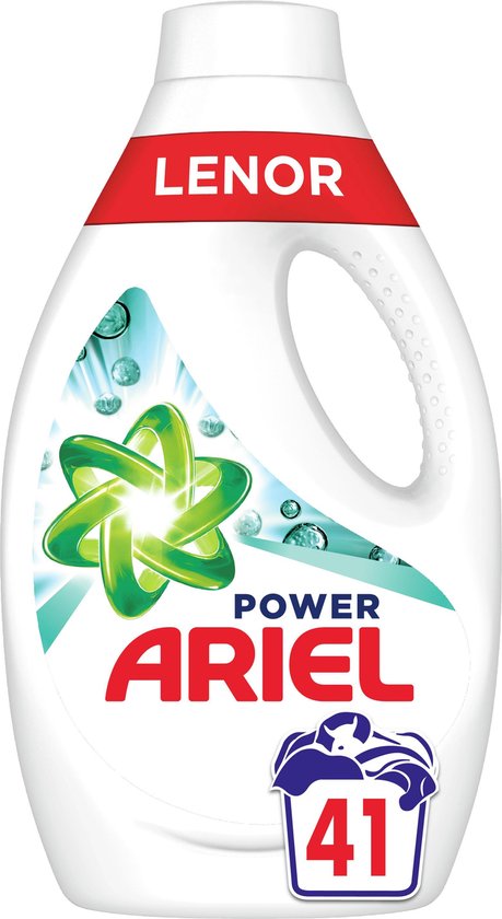 Ariel Vloeibaar Wasmiddel + Touch of Lenor Unstoppables - 41 Wasbeurten - Voordeelverpakking