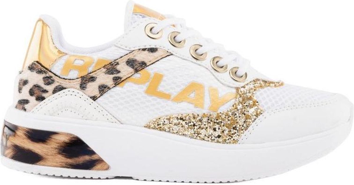Replay meisjes sneaker Zima wit maat 34 - Schoenen.nl