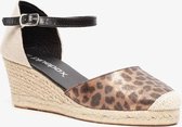 Blue Box dames espadrilles met sleehak - Beige - Maat 41