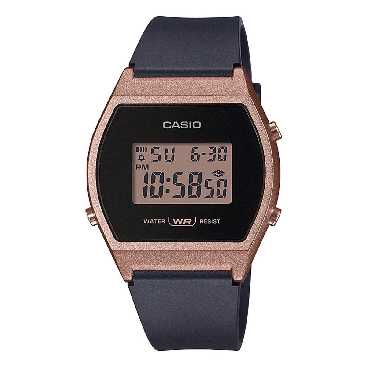 Casio Casio Collection LW-204-1AEF Horloge - Kunststof - Zwart - Ø 35 mm
