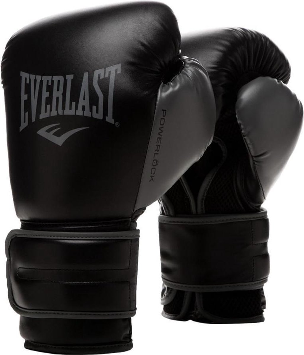 Everlast Powerlock 2 - Bokshandschoenen - 12 oz - Zwart