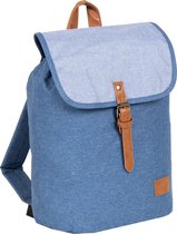 New-Rebels® Creek Small Flap Backpack Zacht Blauw IV | Rugtas | Rugzak