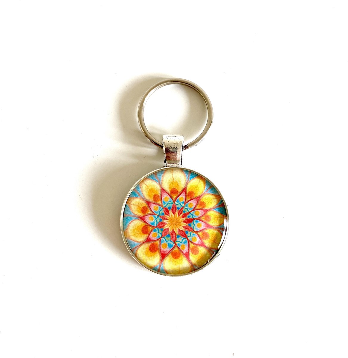 Lysel Handmade Sleutelhanger Mandala Genieten