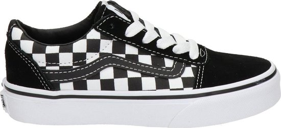 Vans Youth Ward Sneakers - (Checkered) Black/True White - Maat 35