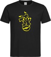 T-shirt 'Pikachu met Pokeball' Geel maat M (92133)