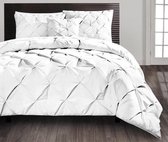 Beau Maison - Monte Carlo - Wit - 1 Persoons - 140 x 200/220 cm