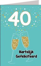 Verjaardagskaart 40 jaar man