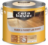 CetaBever Vloer- & Parket Lak - Zijdeglans - Blank - 2,5 liter