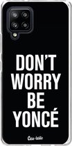 Casetastic Samsung Galaxy A42 (2020) 5G Hoesje - Softcover Hoesje met Design - Don't Worry Be Yonc Print