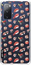 Casetastic Samsung Galaxy S20 FE 4G/5G Hoesje - Softcover Hoesje met Design - All The Sushi Print