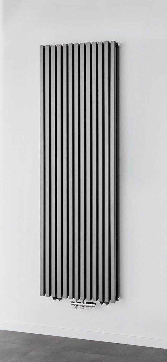 Sanifun design radiator Tom 1800 x 585 Grijs Dubbele...