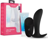 Easy Choice Vibrerende Buttplug met Easyglide Glijmiddel – Buttplugs – Prostaatstimulatie – Gift Set – met Afstandsbediening – Zwart