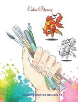 Color Odyssey - Coloring Book for Kids Ages 4-8