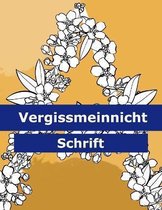 Vergissmeinnicht Schrift