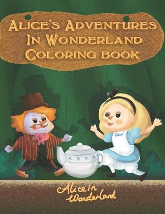 Alice's Adventures In Wonderland Coloring book, Toms S Space