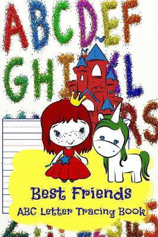 Best Friends ABC Letter Tracing Book - cover