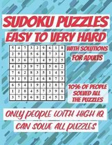 Sudoku Puzzles Easy to Very Hard for Adults