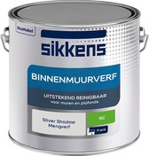 Sikkens - Binnenmuurverf - Muurverf - Mengkleur - Silver Shadow - 2,5 Liter