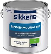 Sikkens - Binnenmuurverf - Muurverf - Mengkleur - Magnolia Spring - 2,5 Liter