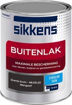 Sikkens Buitenlak - Verf - Zijdeglans - Mengkleur - Drents bruin - A6.05.10 - 1 liter