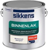 Sikkens Binnenlak - Verf - Hoogglans - Mengkleur - Bloesemwit - 2,5 liter