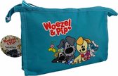 Woezel en Pip  toilettas - blauw