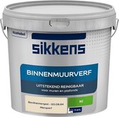 Sikkens - Binnenmuurverf - Muurverf - Mengkleur - Bentheimergeel - G0.08.84 - 5 Liter