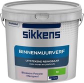 Sikkens - Binnenmuurverf - Muurverf - Mengkleur - Blossom Powder - 5 Liter