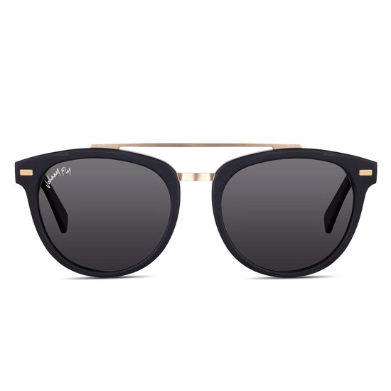 Johnny Fly Captain Zonnebril - dames en heren - zwart - ecologisch van Johnny Fly — afbeelding 3